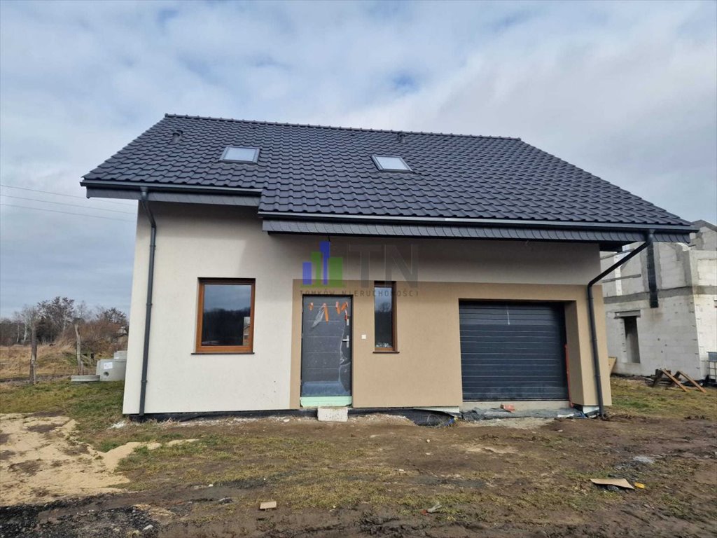 Nowoczesny dom wolnostojący 134 m2, garaż, taras, wysoki standard Gajków  135m2 Foto 1