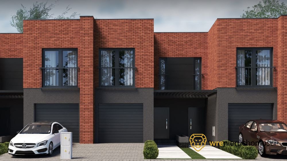 Nowoczesny dom 77,66 m2 z tarasem i światłowodem Lubin, Małomicka  78m2 Foto 1