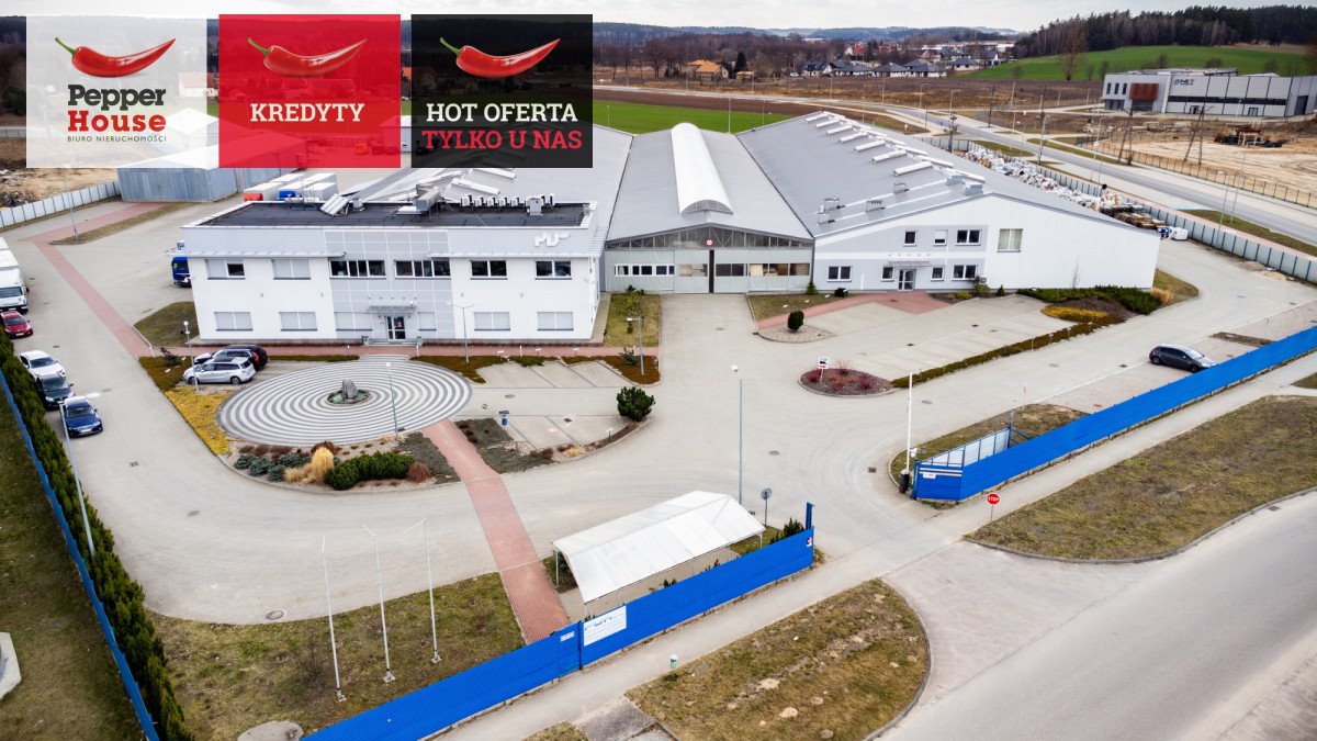 Nidzica: Kompleks przemysłowy 9 073 m² z halami i infrastrukturą Nidzica, Przemysłowa  9 073m2 Foto 1