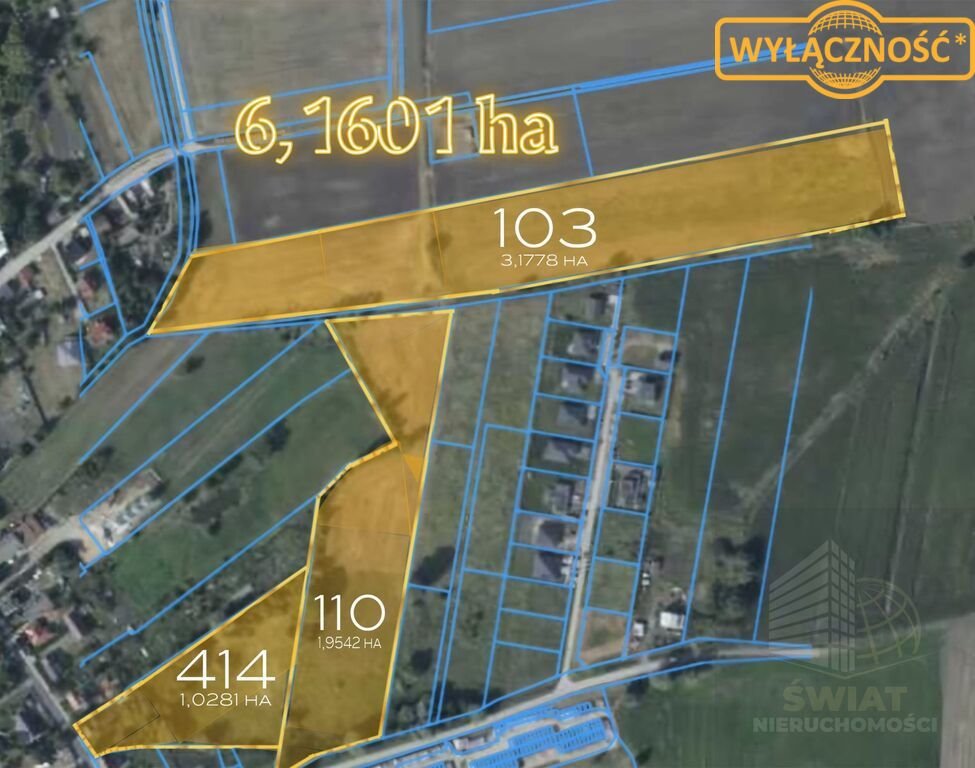 Działka pod osiedle domów 36 domów, media, dojazd Pyrzyce  61 601m2 Foto 1