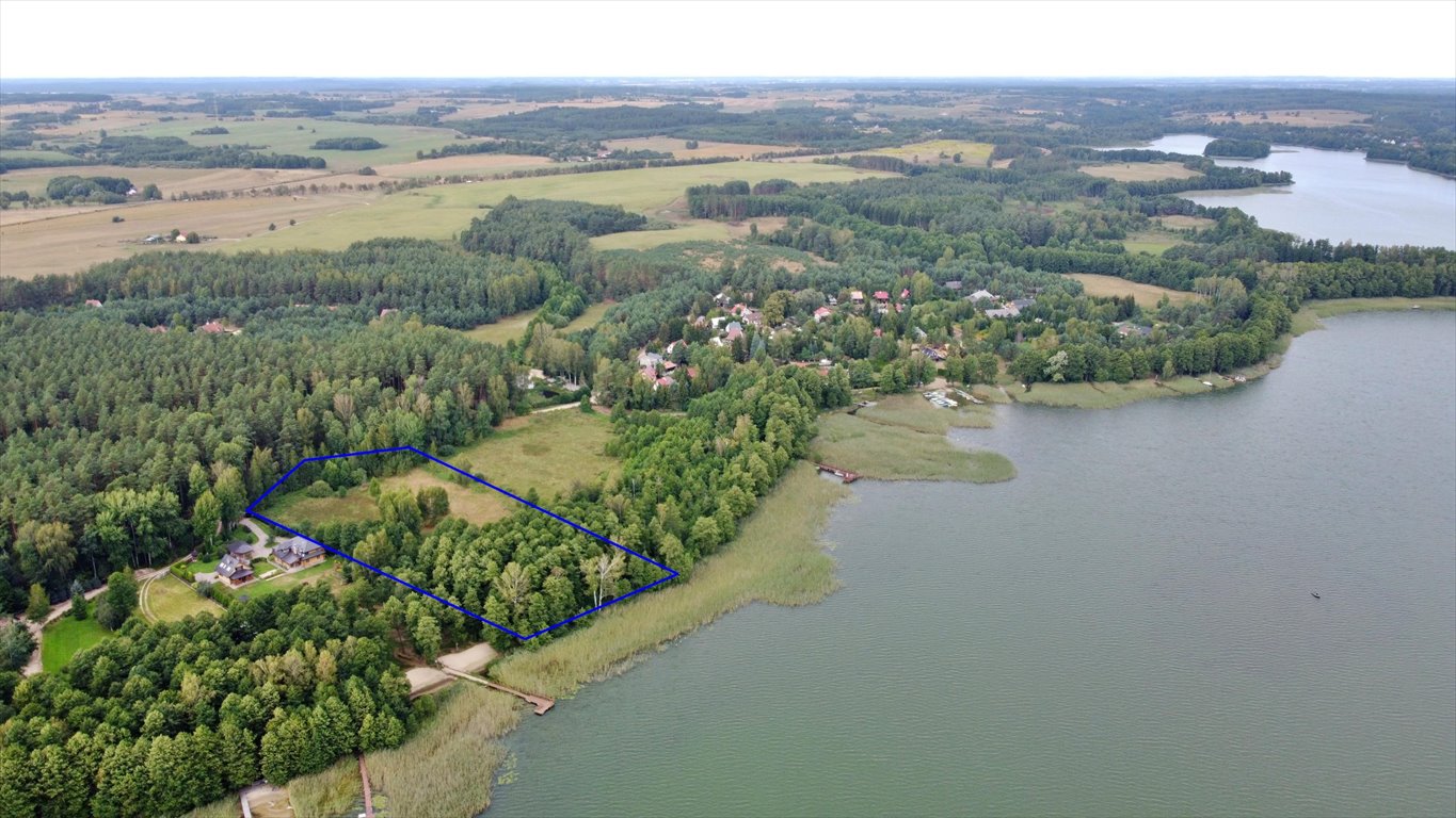 Działka nad jeziorem Wałpusz 6 248 m² z linią brzegową Wałpusz  6 248m2 Foto 1
