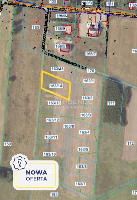 Działka budowlana na sprzedaż Klimki  1 552m2 Foto 1