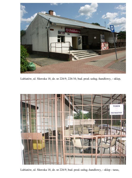 Zapraszam do zakupu nieruchomości 1 435 m² w Lubiatowie Lubiatów, Lubiatów  1 435m2 Foto 1