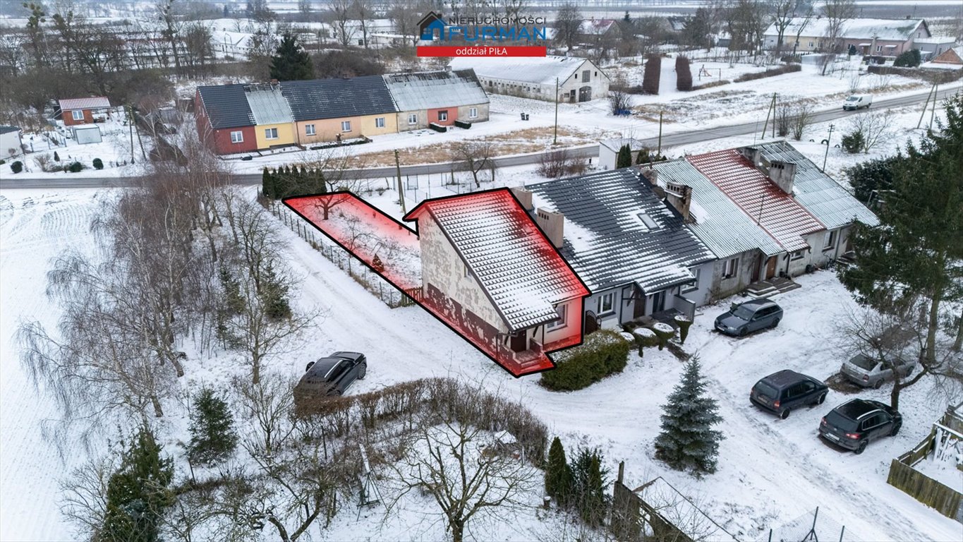 Zapraszam do kameralnego domu z ogrodem i parkingiem w Gleszczonku Wyrzysk  59m2 Foto 1