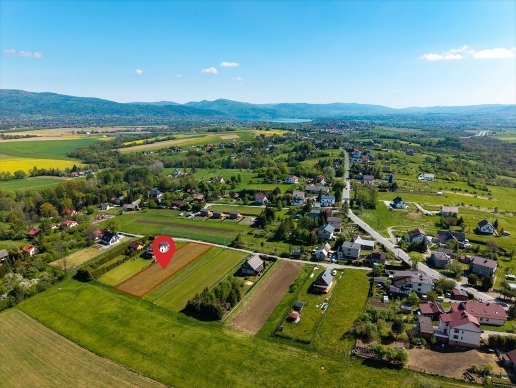Działka 829 m² pod dom, media, blisko szlaków górskich Lipowa  829m2 Foto 1