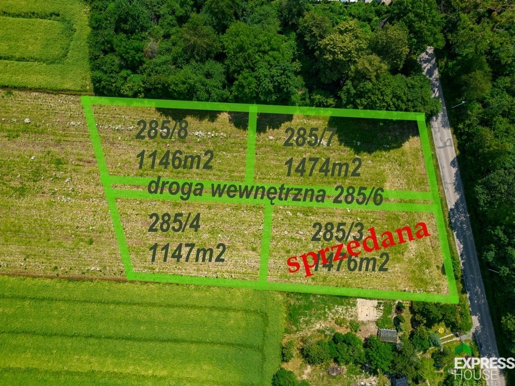 Działka siedliskowa na sprzedaż Pawłów  1 474m2 Foto 1