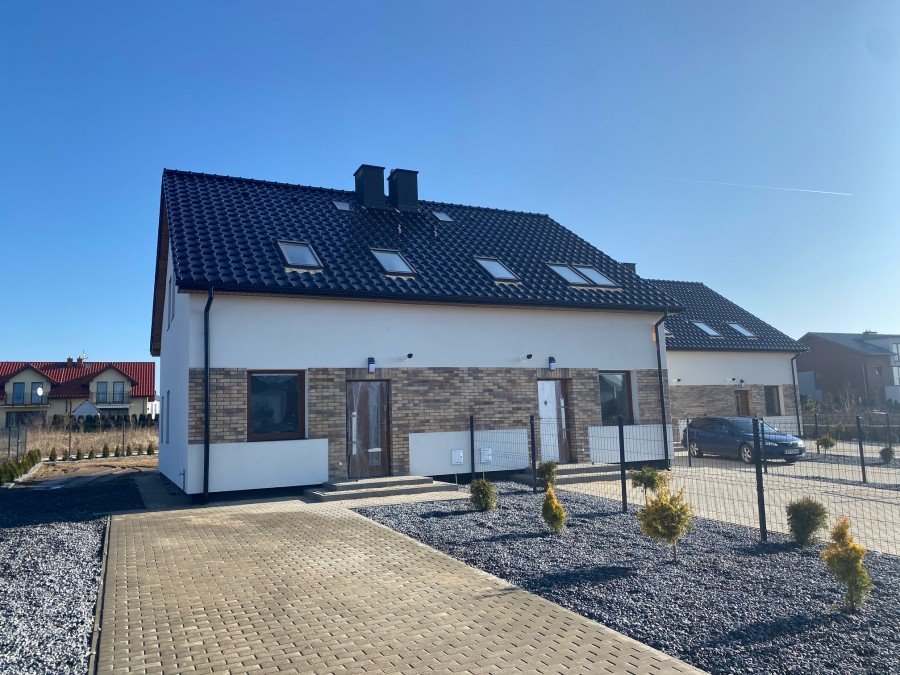 Nowoczesny dom 102 m² z ogrzewaniem podłogowym i parkingiem Szczecin  102m2 Foto 1