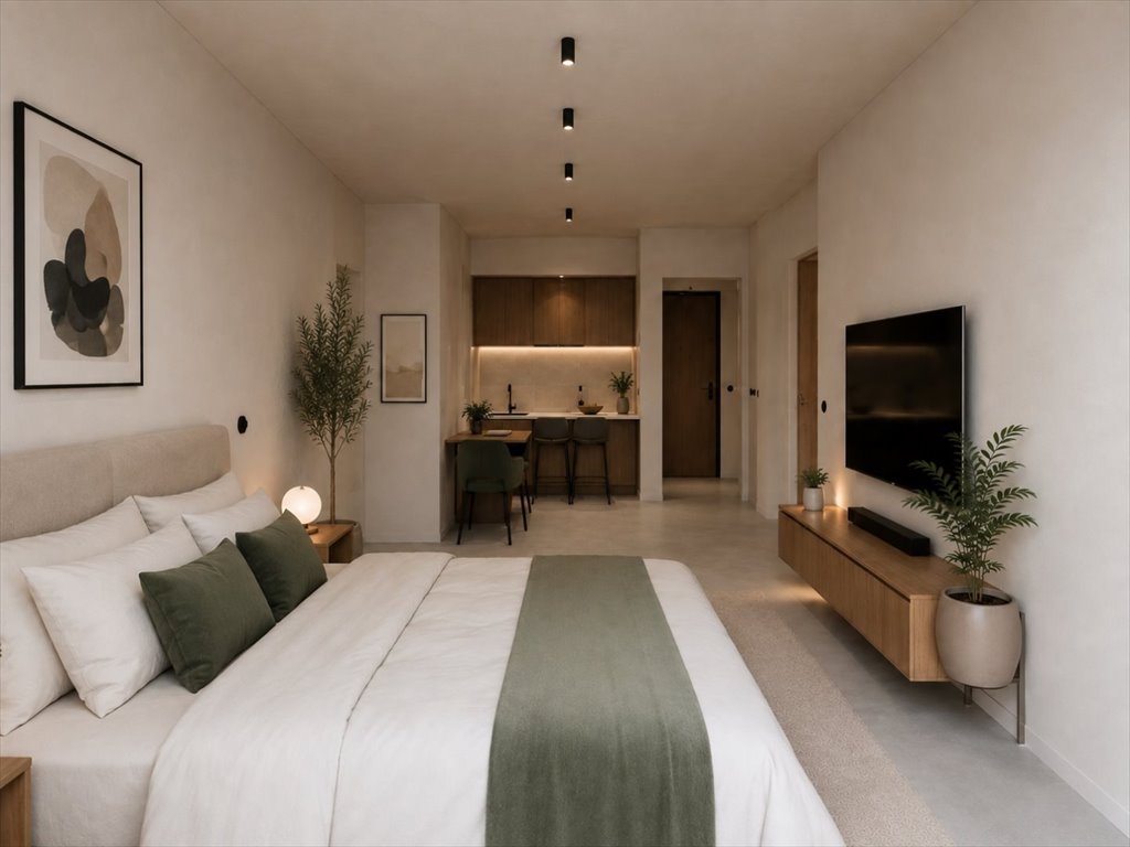 Zapraszam do obejrzenia nowoczesnego apartamentu 29,73 m² w centrum Krynicy Krynica-Zdrój  30m2 Foto 1