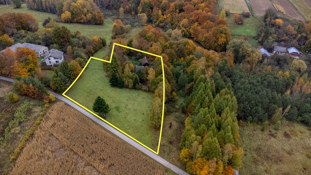 Działka 5000 m² z domem do remontu, blisko Dynowa Laskówka  80m2 Foto 1