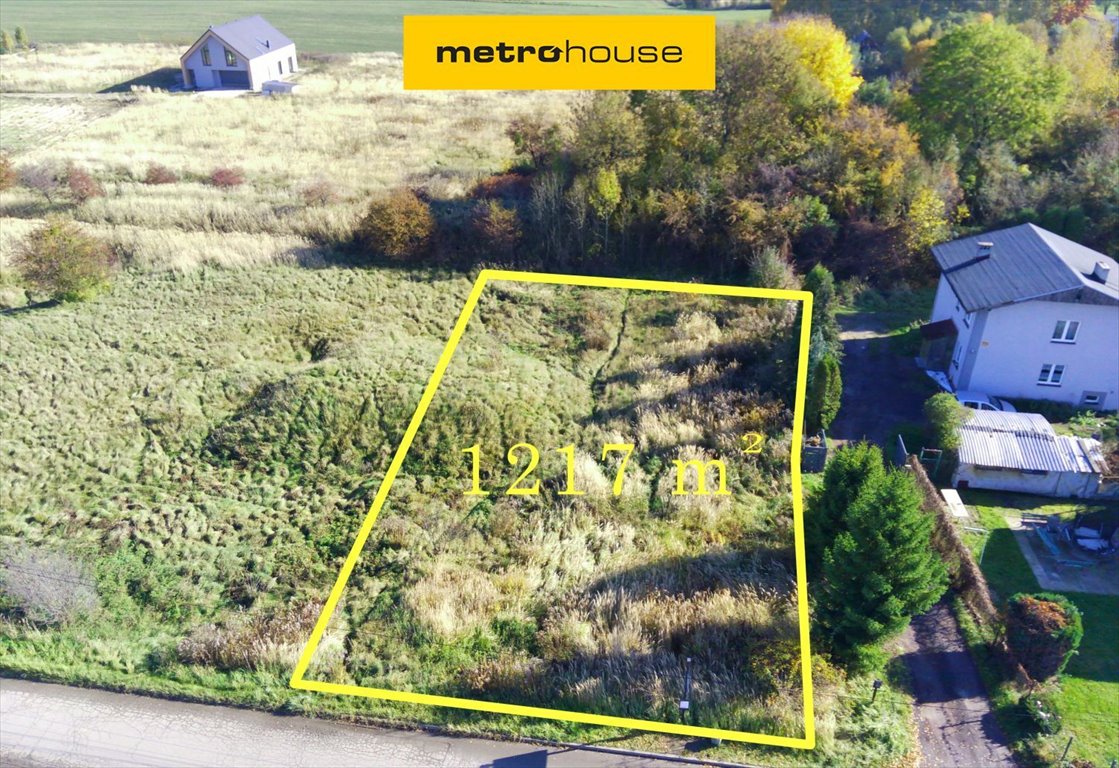 Polecam działkę budowlaną 1217 m² w Tarnowskich Górach Tarnowskie Góry  1 217m2 Foto 1