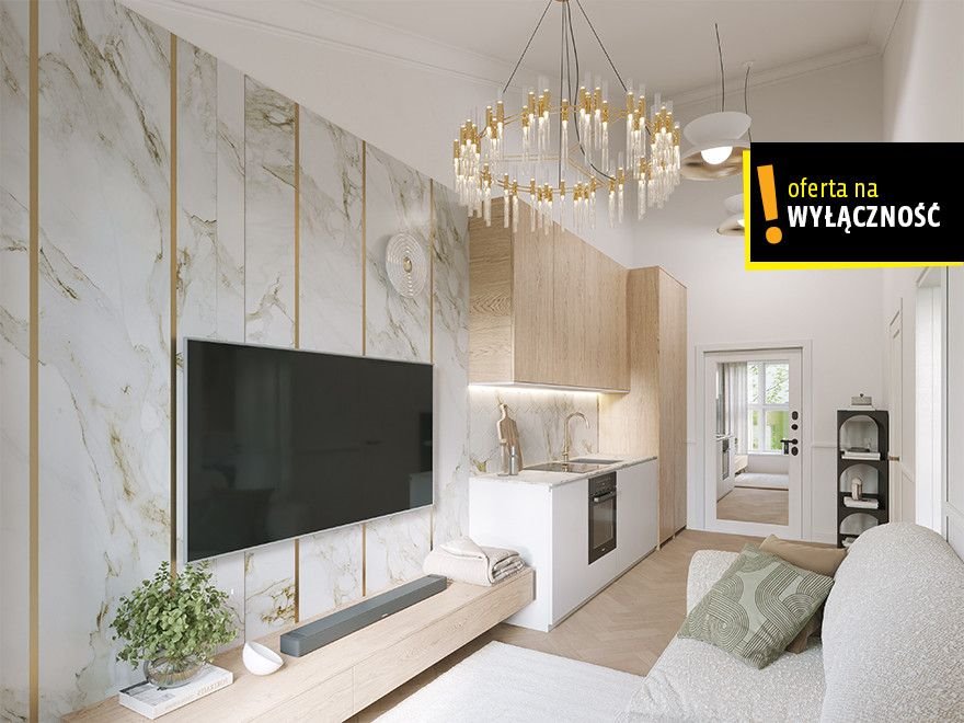 Na sprzedaż nowoczesne 28 m² w zabytkowej kamienicy Kielce Kielce, Juliusza Słowackiego  28m2 Foto 1