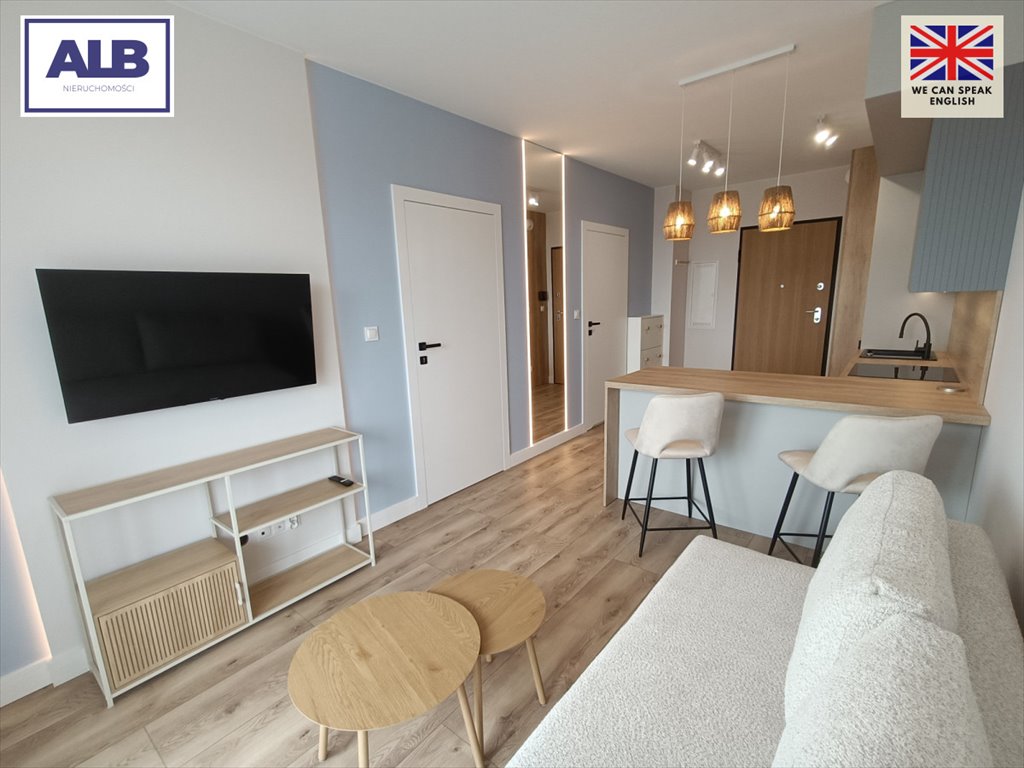 Nowoczesny apartament 2 pok. z balkonem, garażem i widokiem Gdańsk, Letnica, Starowiejska  35m2 Foto 1