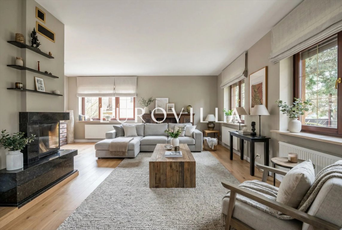 Wilanów, dom 360m2, 6 pokoi, sauna, garaż, inwestycja Warszawa, Wilanów  360m2 Foto 1