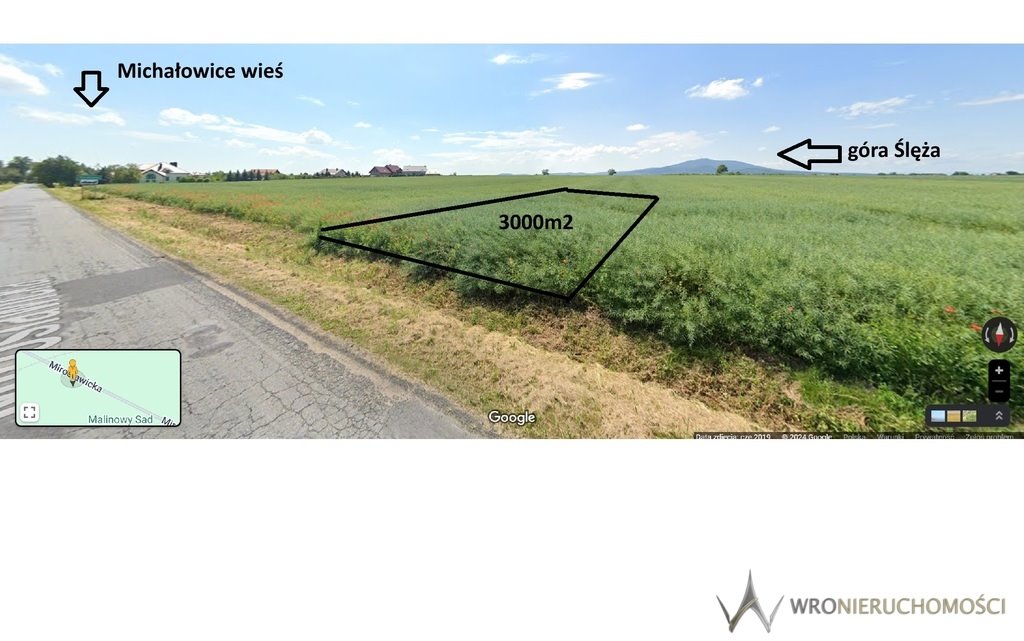 Widokowa działka 3000 m² w Michałowicach – spokojna okolica Michałowice  3 000m2 Foto 1