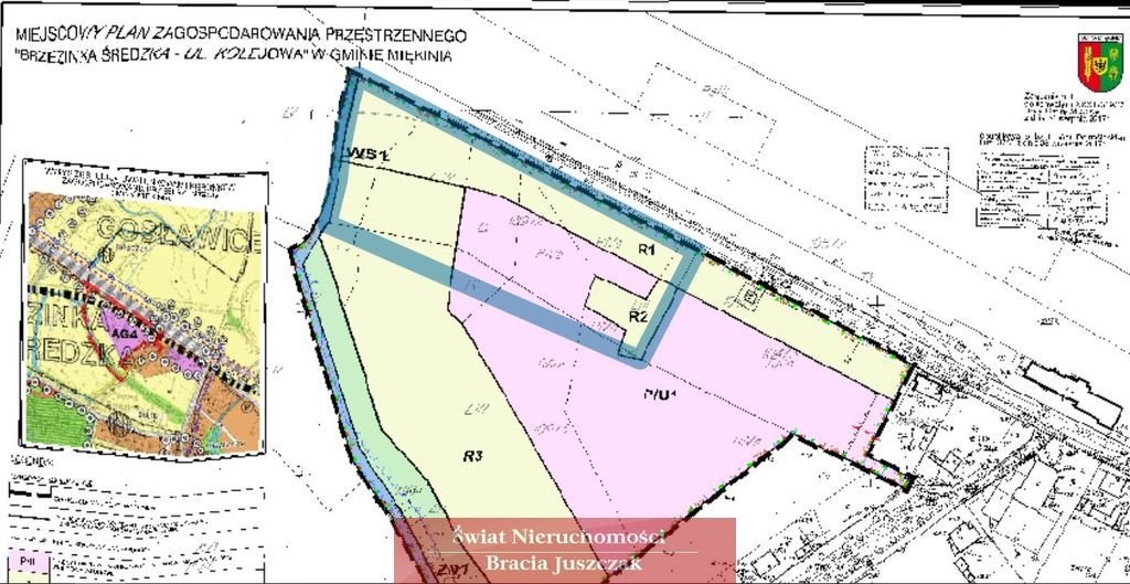 Działka budowlana na sprzedaż Brzezinka Średzka, Kolejowa  14 500m2 Foto 2