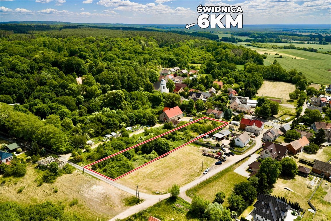 Działka 3 104 m² z warunkami zabudowy i mediami Letnica  3 104m2 Foto 1