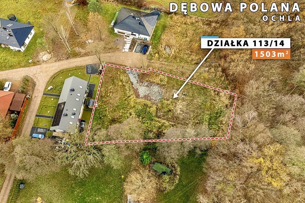 Działka budowlana na sprzedaż Zielona Góra, Ochla, Ochla-Dębowa Polana  1 503m2 Foto 17