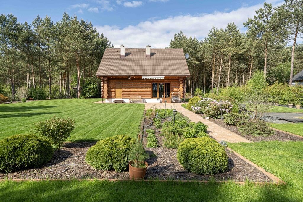Dom z bali 130 m² przy lesie w Stęszewku - zapraszam Stęszewko, Harcerska  130m2 Foto 1