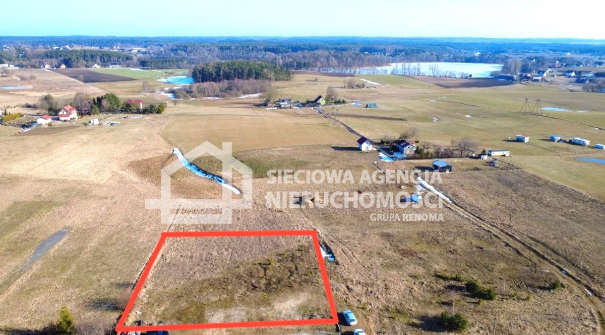 Działka budowlana 1620 m² z widokiem, las i jezioro w pobliżu Mezowo  1 620m2 Foto 1