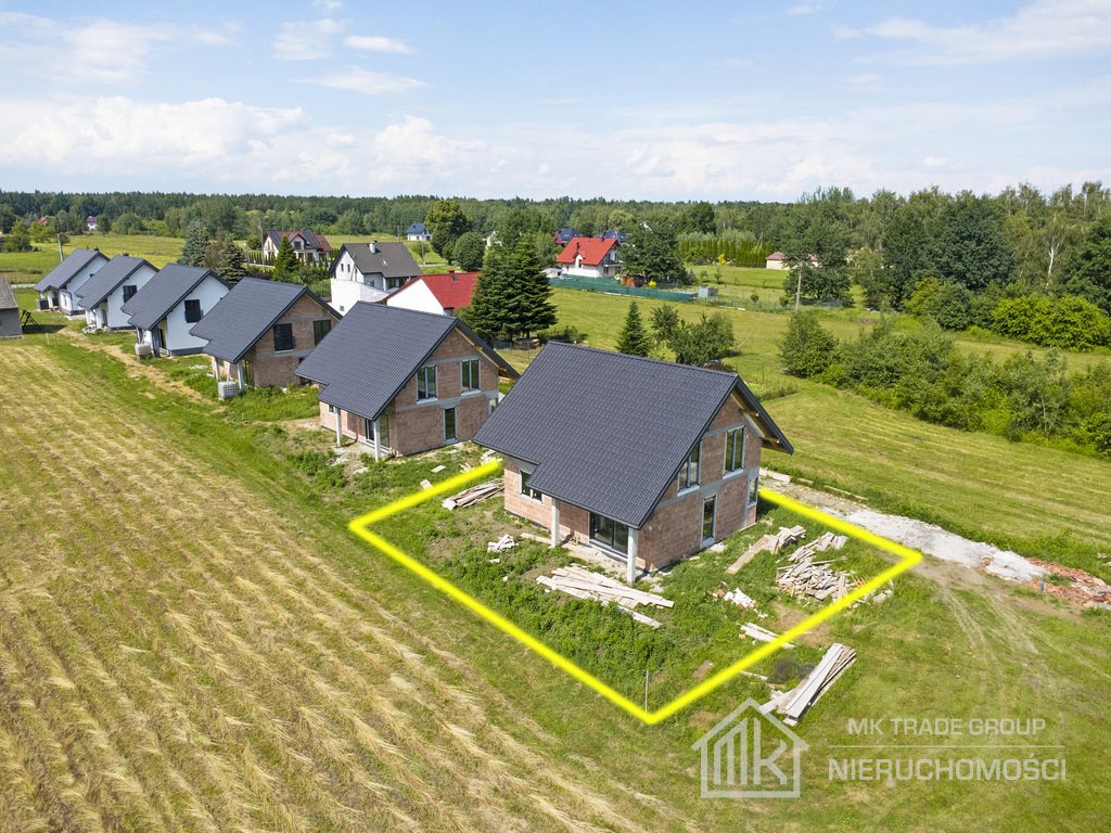 Nowoczesny dom w Kłaj z pompą ciepła i rekuperacją Kłaj  131m2 Foto 1