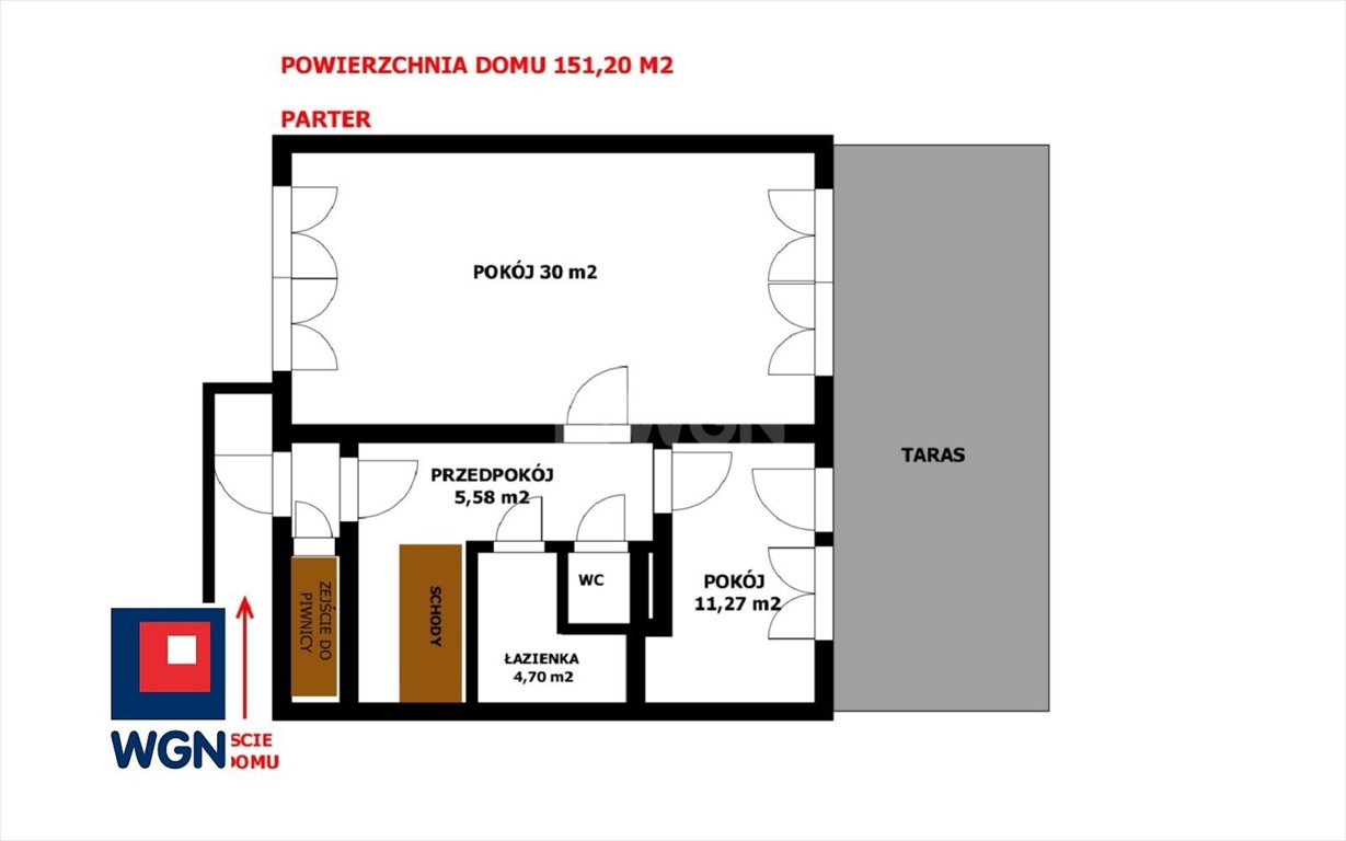 Dom na sprzedaż Legnica, BIELANY, SŁONECZNA  151m2 Foto 2