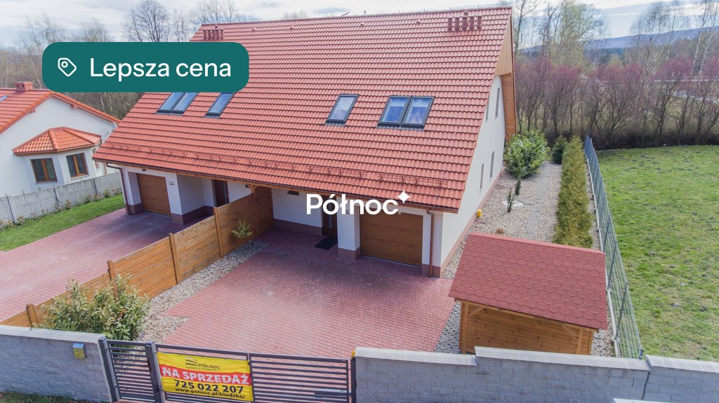 Dom bliźniak 140 m² z ogrodem i garażem (blisko zdroju) Polanica-Zdrój  141m2 Foto 1