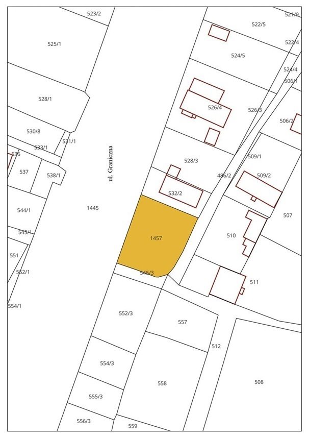 Działka na sprzedaż w Stalowej Woli, 471 m2, bez obciążeń Stalowa Wola, Graniczna  471m2 Foto 1