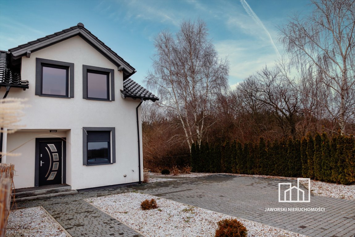 Nowoczesny dom 96,5 m2 z użytkowym strychem, ogrzewanie pompa Chwałkówko  96m2 Foto 1