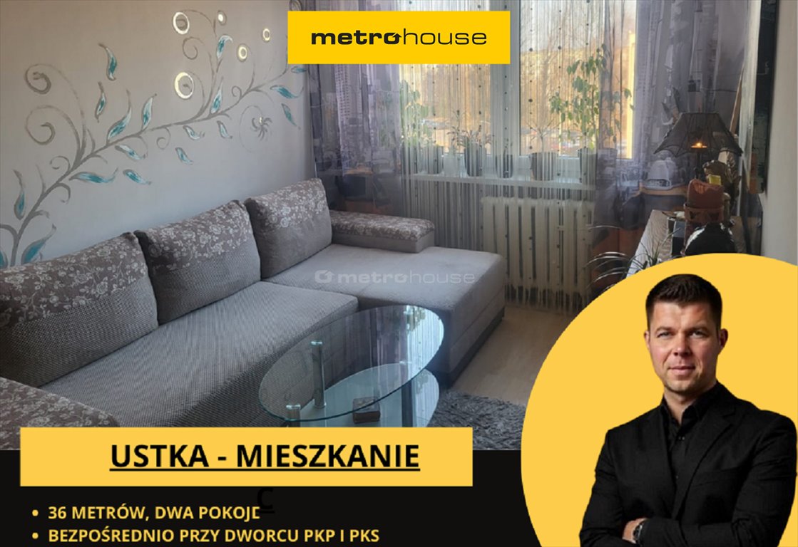 Mieszkanie dwupokojowe na sprzedaż Ustka, Słupska  36m2 Foto 1