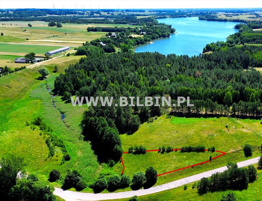 Polecam działkę z widokiem na jezioro Okminek w Taciewie Suwałki, Taciewo  2 340m2 Foto 1