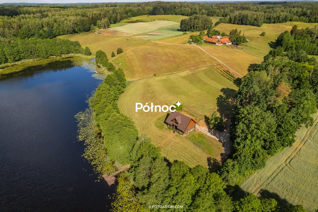 Polecam urokliwy dom na Mazurach z panoramicznym widokiem Grabowo, Dobroszewo, GRABOWO  122m2 Foto 1