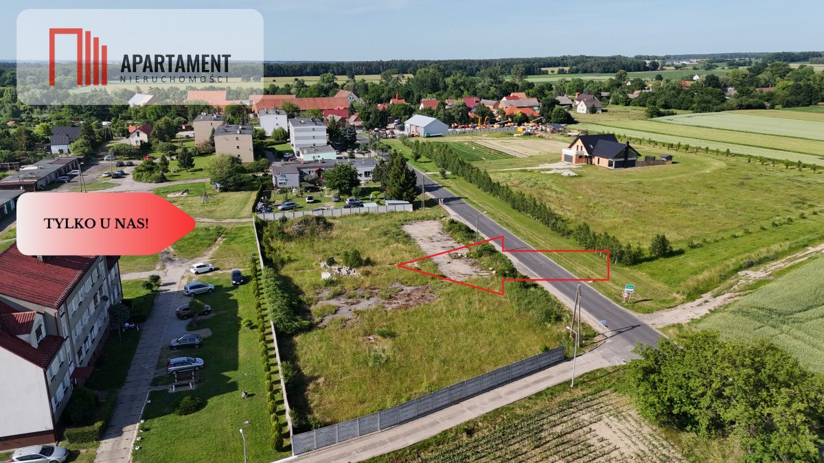 Działka usługowa 2623 m² w Słącznie – pod biznes! Słączno  2 623m2 Foto 1