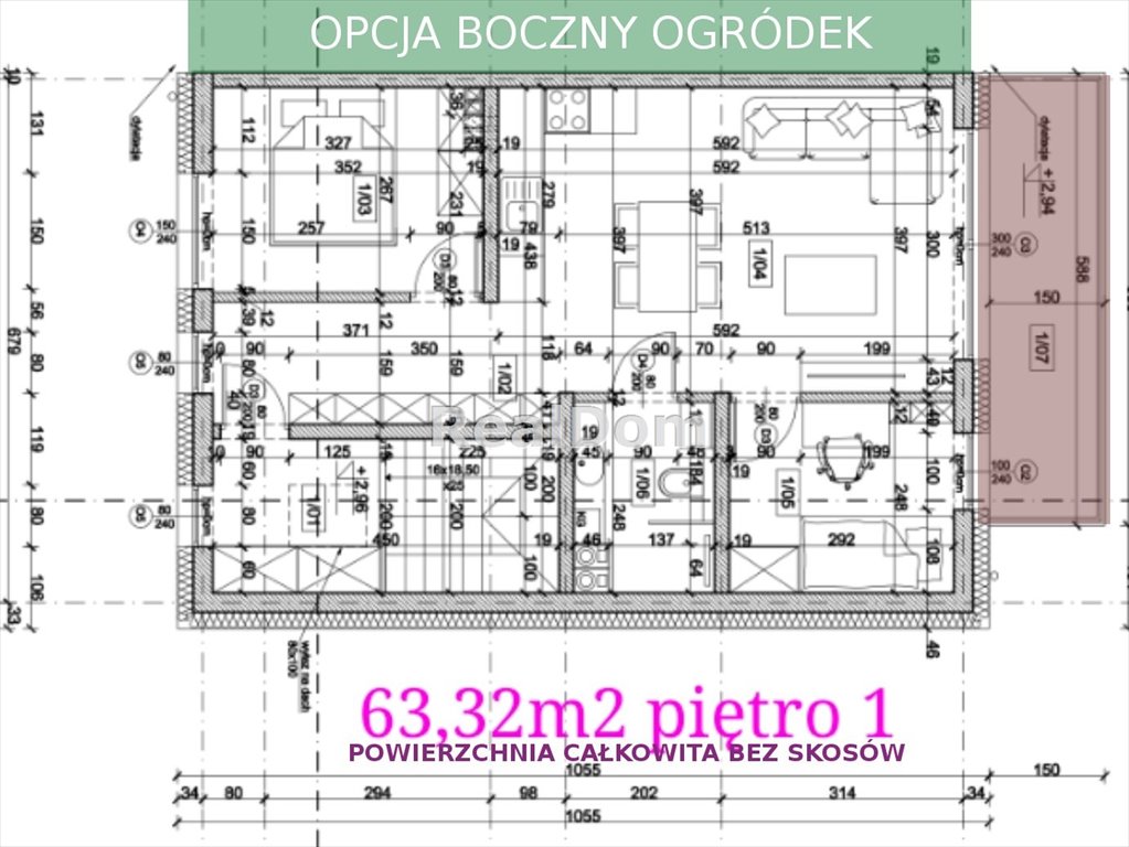 Mieszkanie trzypokojowe na sprzedaż Kraków, Dębniki, Kobierzyn, Spacerowa  49m2 Foto 3