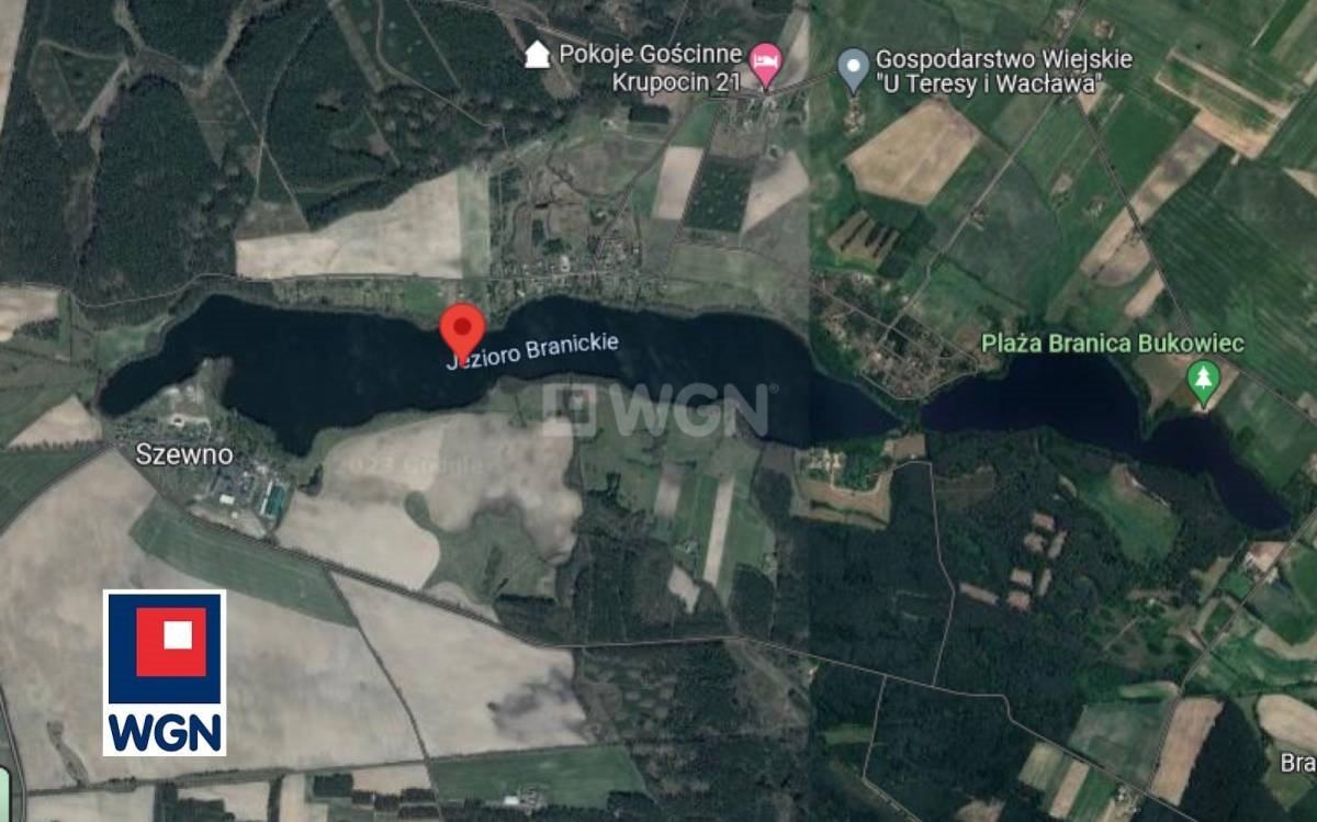 Działka budowlana na sprzedaż Branica, Branica  1 707m2 Foto 1