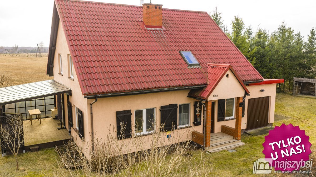 Dom z dużą działką przy jeziorze Drzonowskim - polecam!: Biały Bór: Drzonowo