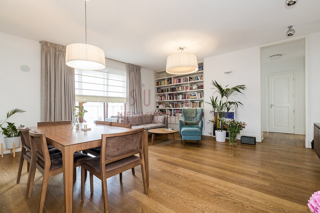 Ekskluzywny apartament 124 m² z 2 tarasami i 2 miejscami garażowymi Warszawa, Mokotów, Górny Mokotów, Eko Park/Violino/w parku/cisza/zieleń/2 tarasy/2 miejsca postojowe  124m2 Foto 1
