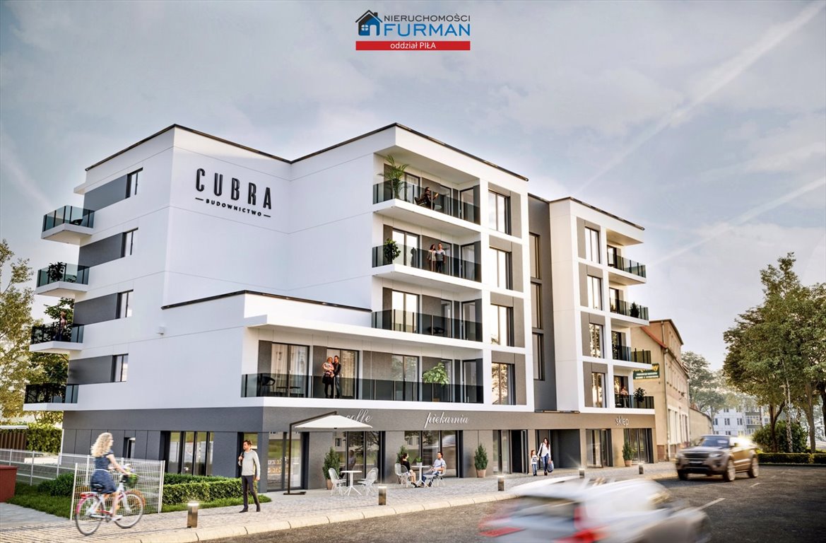 Mieszkanie trzypokojowe na sprzedaż Piła, Górne  51m2 Foto 1