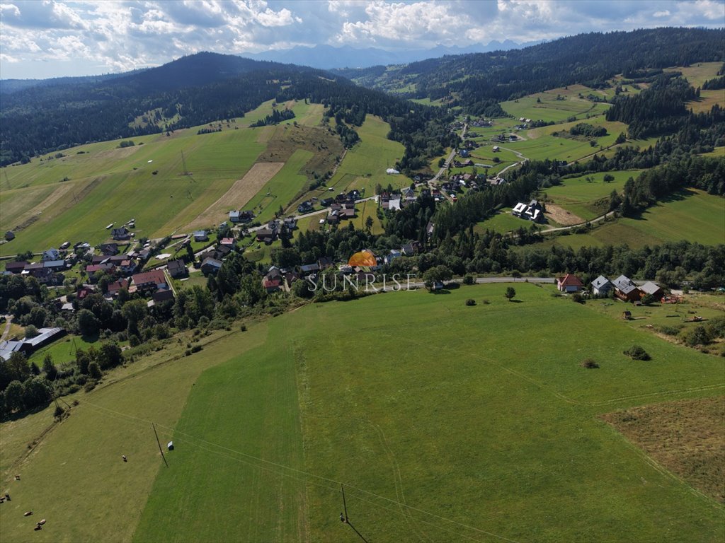 Na sprzedaż działka 1100 m² z widokiem na Pieniny i Tatry Łapsze Wyżne, Kościelna  1 100m2 Foto 1