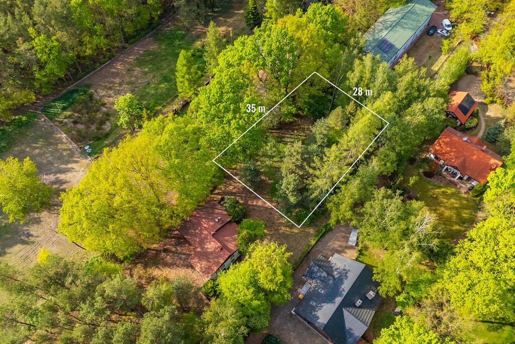 Na sprzedaż działka 1000 m² pod zabudowę w Milanówku Milanówek, Owczarska  1 000m2 Foto 1