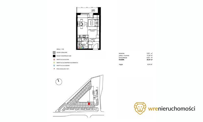 Kawalerka na sprzedaż Wrocław, Partynice, Zwycięska  26m2 Foto 2