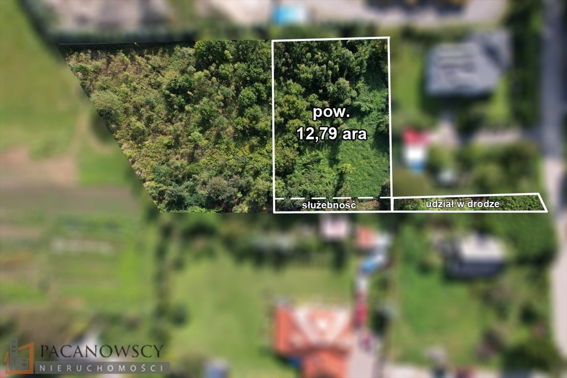 Działka bud.-usługowa 1279 m² w Goszczy – spokojna okolica Goszcza  1 279m2 Foto 1