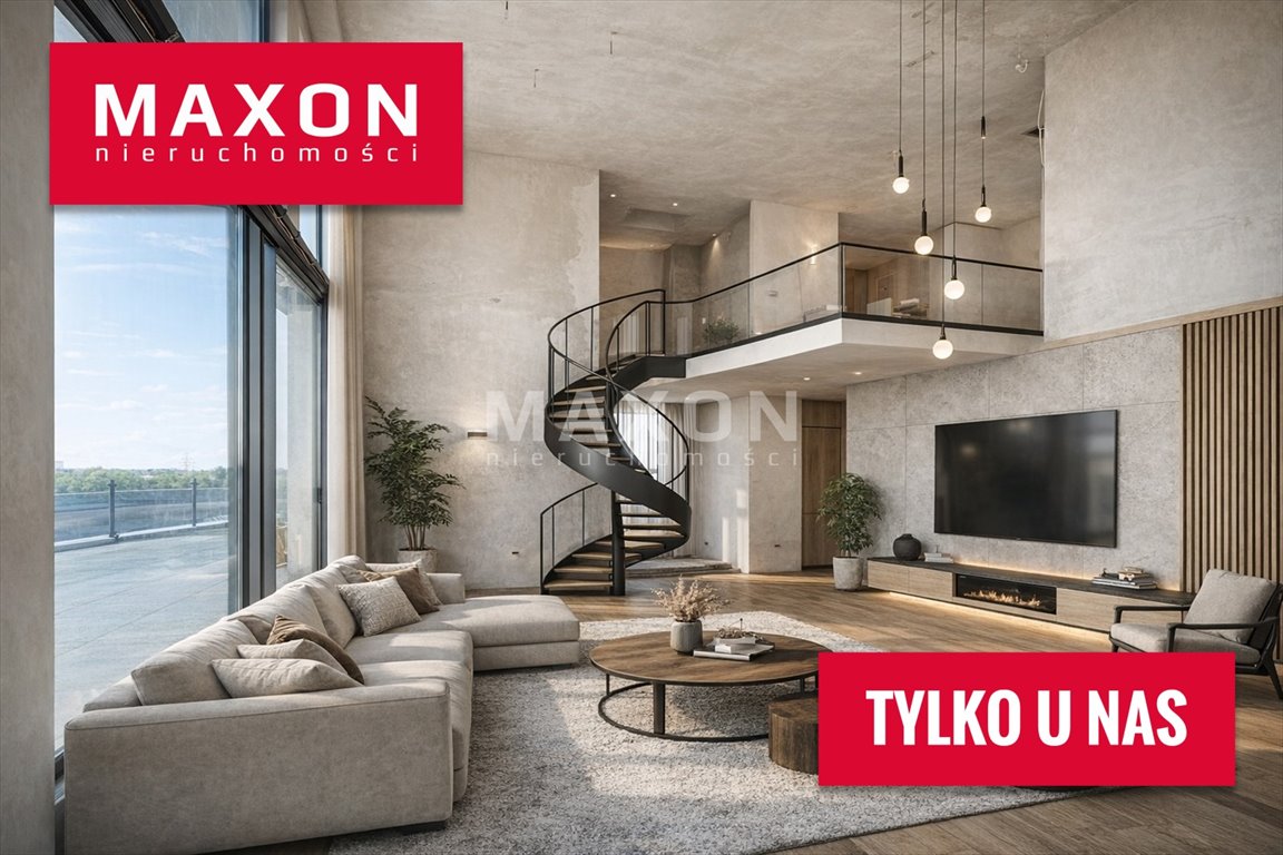 Dwupoziomowy penthouse z tarasem 250 m² w centrum Woli Warszawa, Wola, ul. Juliana Konstantego Ordona  172m2 Foto 1