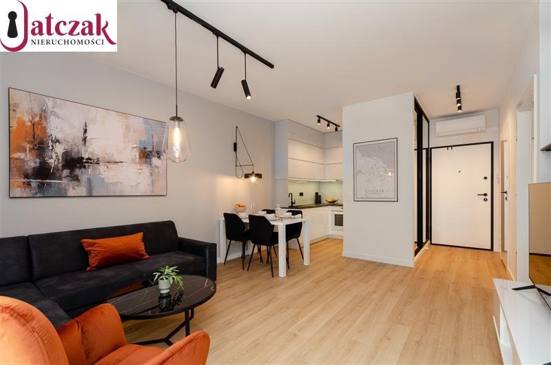 Mieszkanie dwupokojowe na wynajem Gdańsk, Śródmieście, DOKI, Popiełuszki Jerzego Księdza  42m2 Foto 5