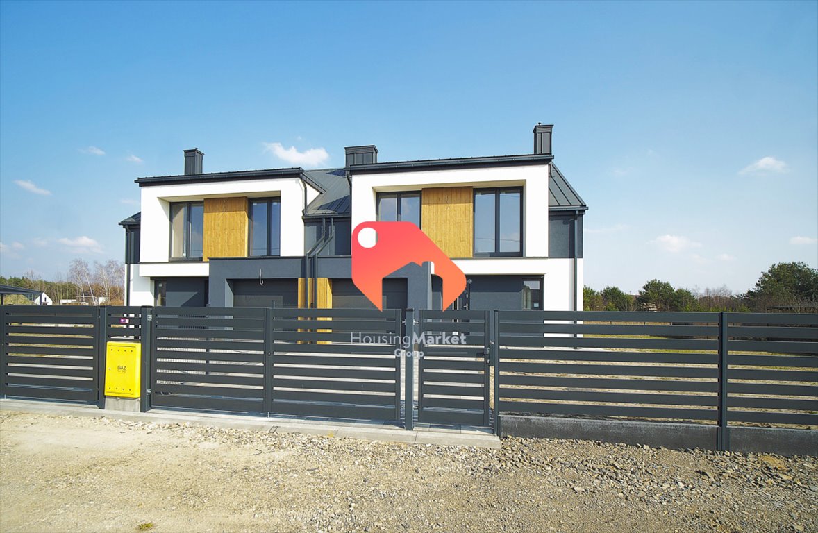 Komfortowy dom bliźniak z dużym ogrodem, 150 m2, Duchnów Duchnów  151m2 Foto 1