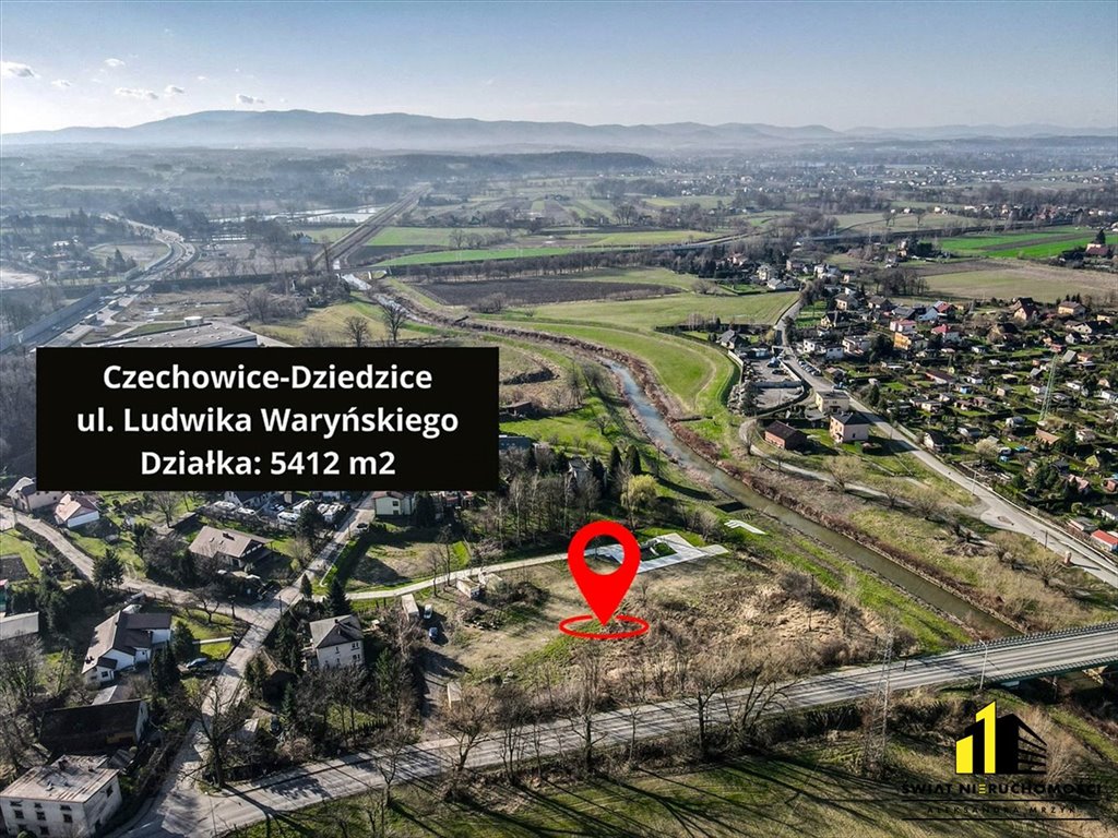 Działka komercyjna 5412 m² z bezpośrednim zjazdem na DK1 Czechowice-Dziedzice  5 412m2 Foto 1