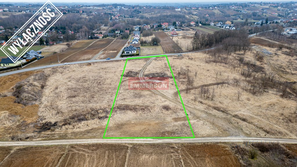 Działka 5783 m² z MPZP, zagrodowa, budynki do 9 m Wysiołek Luborzycki  5 783m2 Foto 1