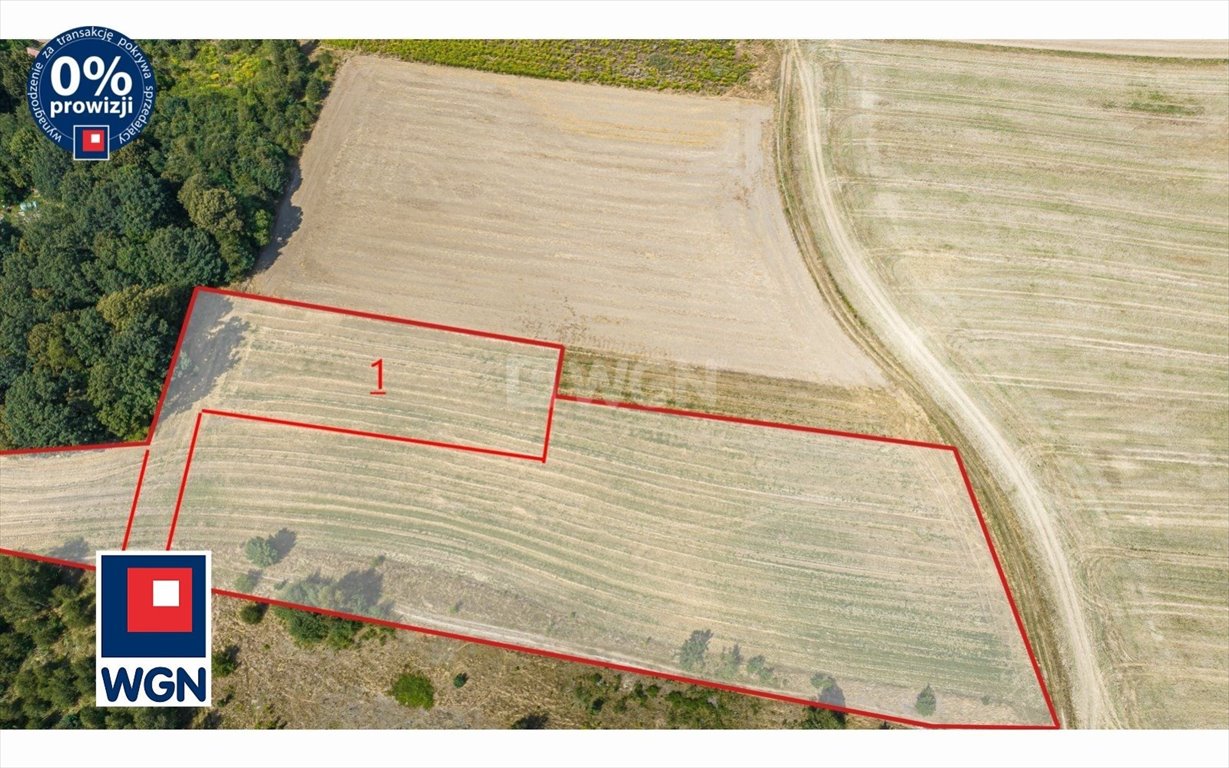 Działka budowlana 1400 m² w Ocicach – idealna pod dom Ocice, Ocice  1 400m2 Foto 1