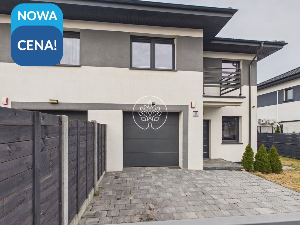 Nowoczesny dom z garażem, 4 pokoje, taras i ogrzewanie smart Zielonka  130m2 Foto 1