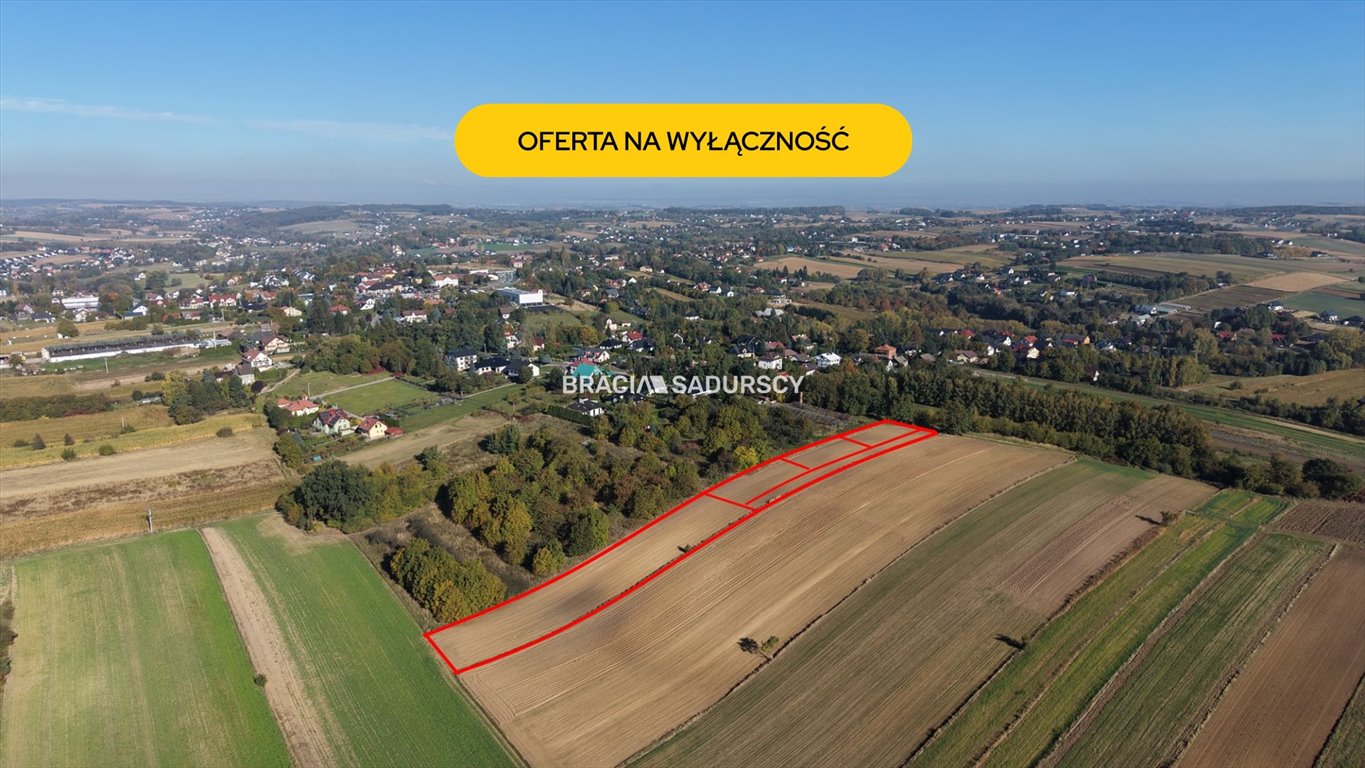 Działka 6033 m² z możliwością zabudowy i usług zapraszam Kocmyrzów, Wąwozowa  6 033m2 Foto 1