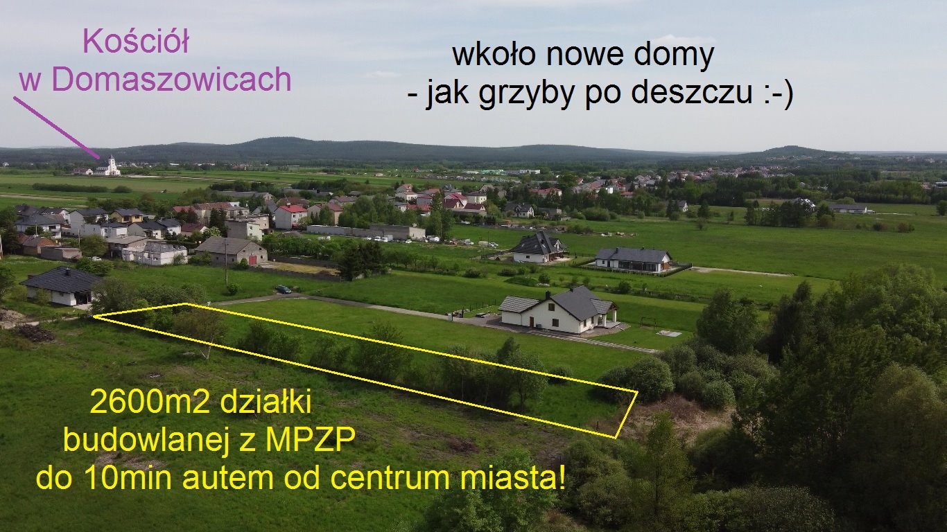 Działka budowlana na sprzedaż Domaszowice  2 600m2 Foto 9